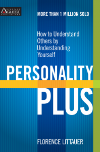 Personality Plus | Advantage Quest Publications